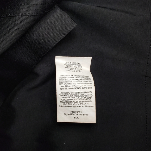 Bebe High Waisted Black Midi Pencil Skirt - Picture 6 of 7